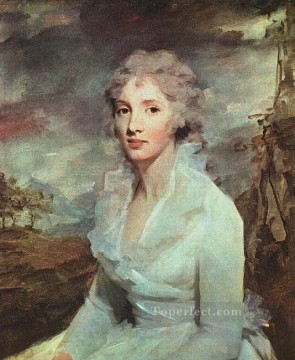 ヘンリー・レイバーン Painting - ミス・エレノア・アーカート スコットランドの肖像画家 ヘンリー・レイバーン